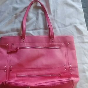 Hot pink handbag Nine West